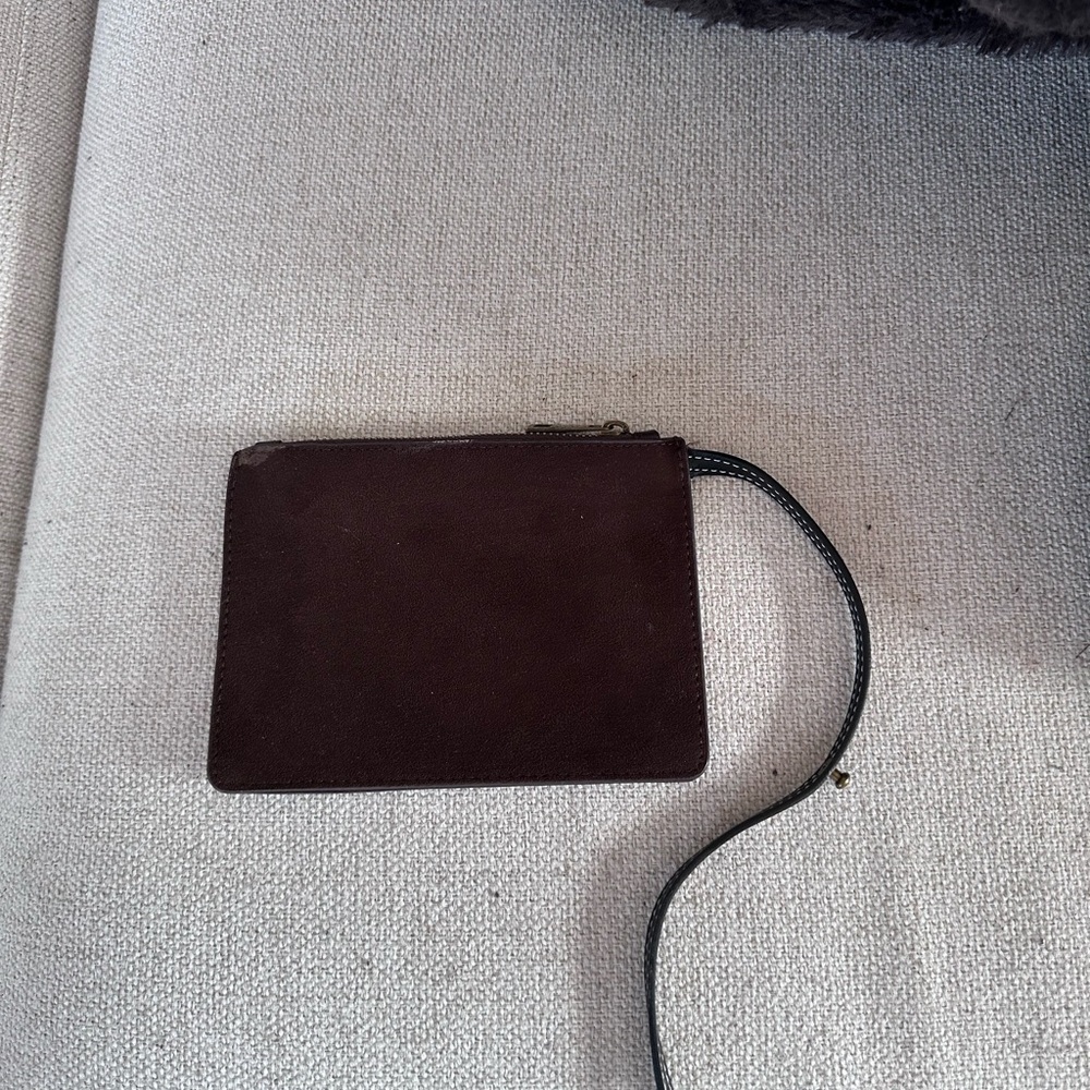Elegant Brown Suede Tote Bag - Picture 3 of 4